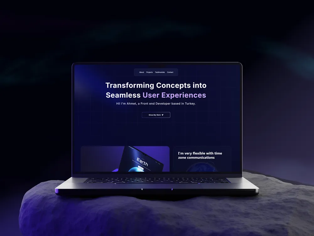 Ahmet Gülmez Projesi - DevPorts – Portfolio Platform